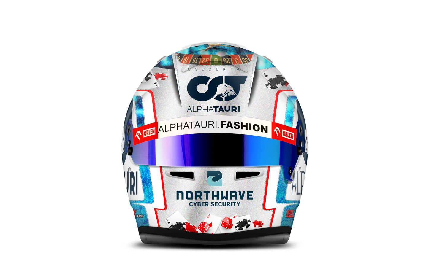 Mini helmet Monaco 2023 - Signed by Nyck