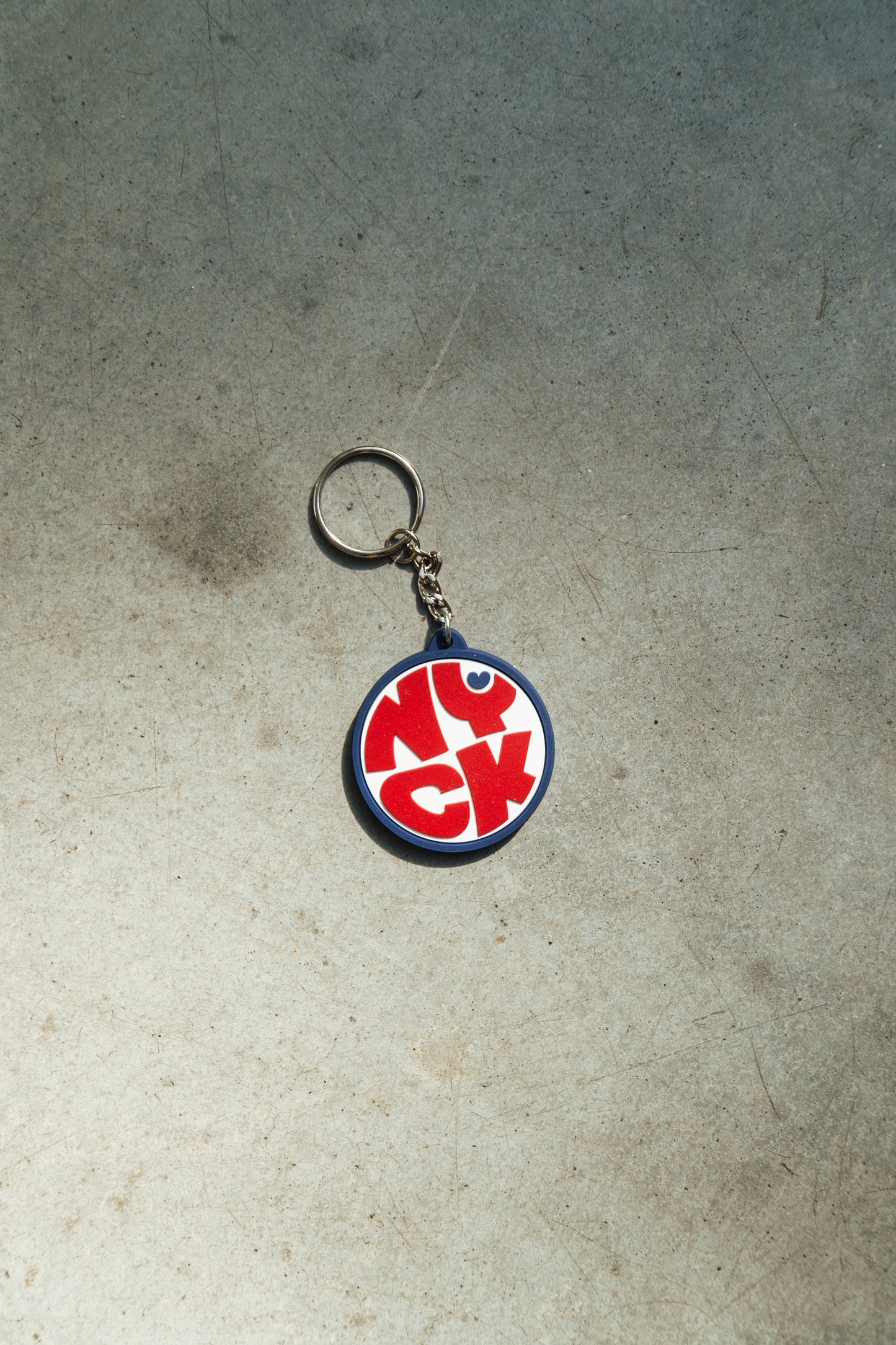 The official NYCK logo key ring